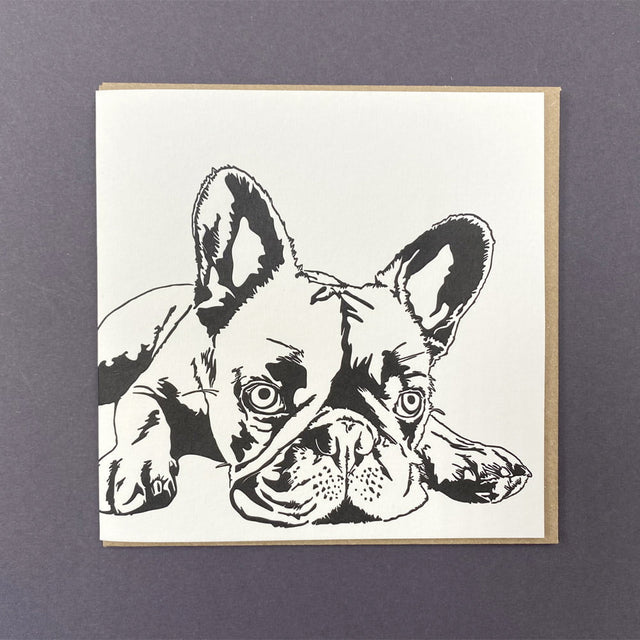 French Bulldog Big Dogs Card - Penguin Ink