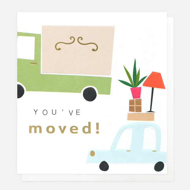 You've Moved! Housewarming Card - Caroline Gardner