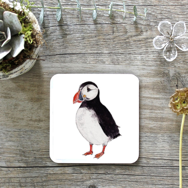 Puffin Luxury Single Coaster - Toasted Crumpet