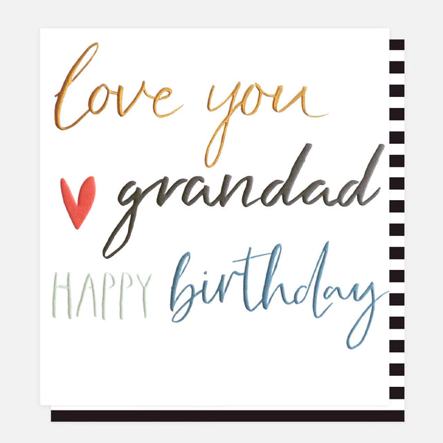 Love You Grandad: Happy Birthday