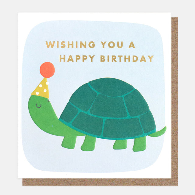 Tortoise Birthday Card - Caroline Gardner