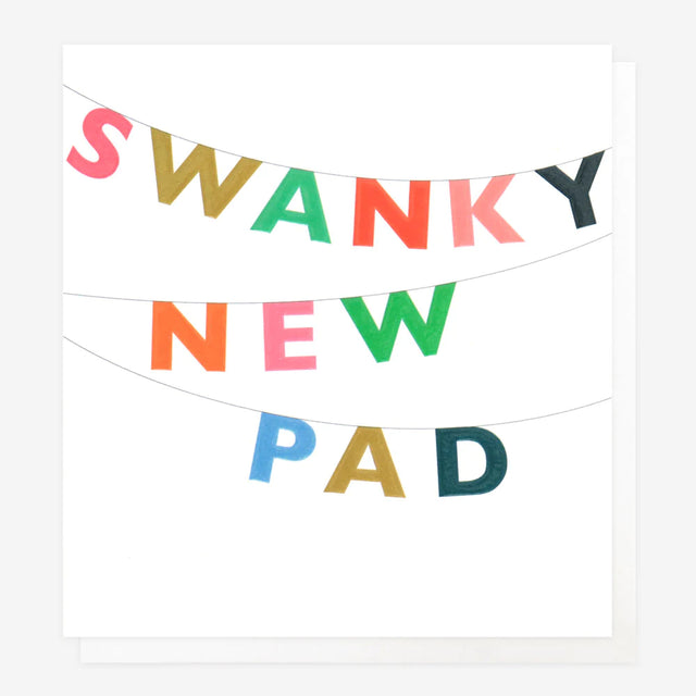 Swanky New Pad Housewarming Card - Caroline Gardner