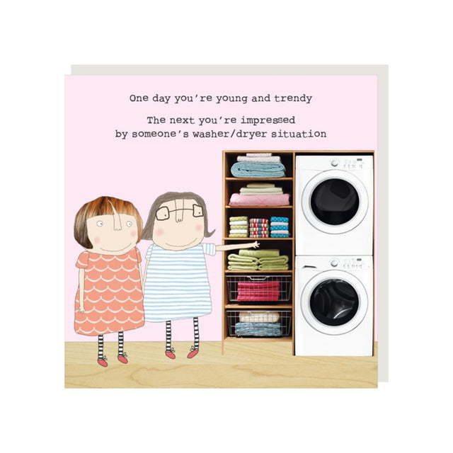 Washer / Dryer Card - Rosie Made A Thing
