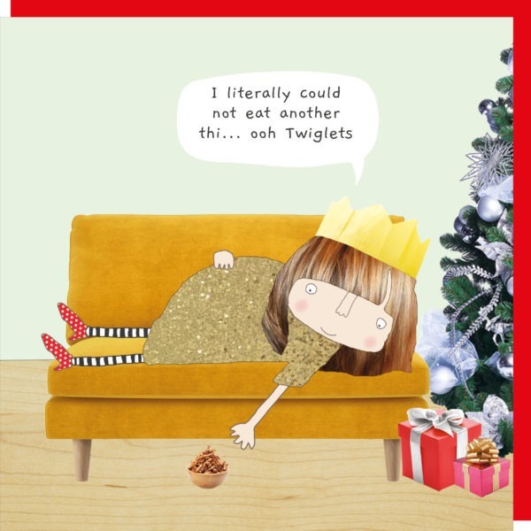 Twiglets - Festive Rosie Christmas Card - Rosie Made A Thing