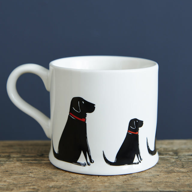 Black Labrador Dog Mug Gift - Sweet William