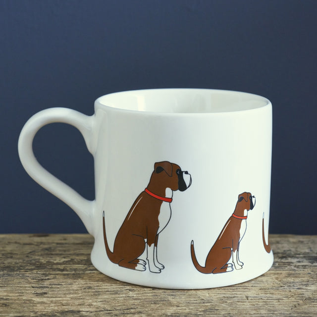 Boxer Dog Mug Gift - Sweet William