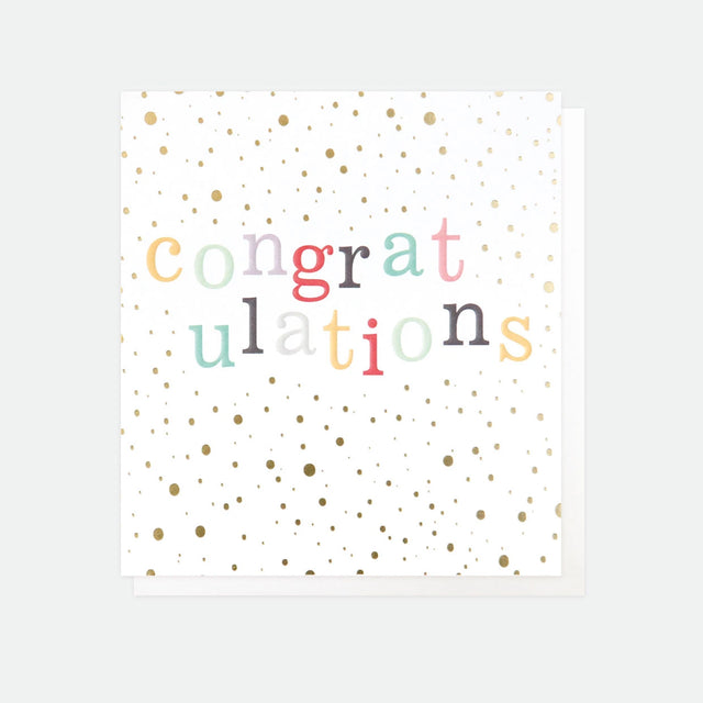 Confetti Congratulations Card - Caroline Gardner