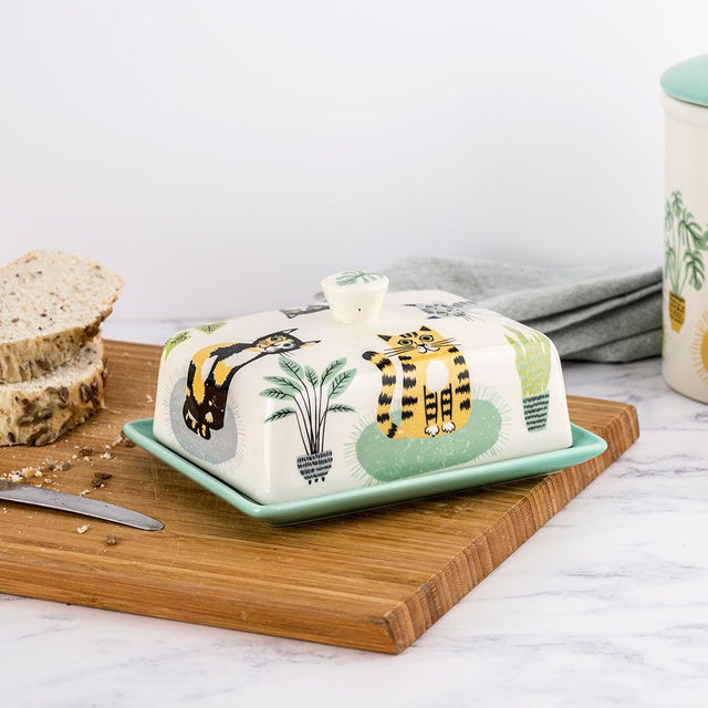 Cat Butter Dish