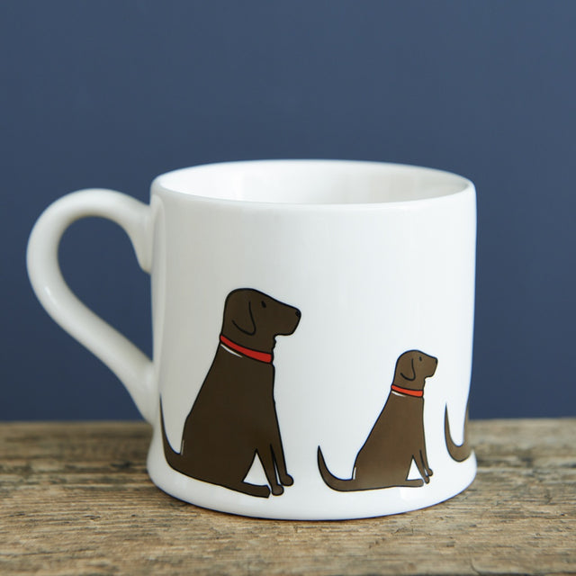 Chocolate Labrador Dog Mug Gift - Sweet William