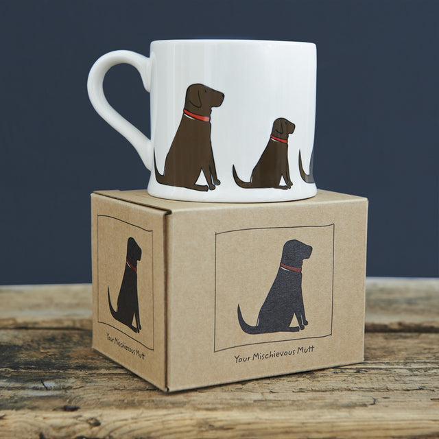 Chocolate Labrador Dog Mug Gift - Sweet William