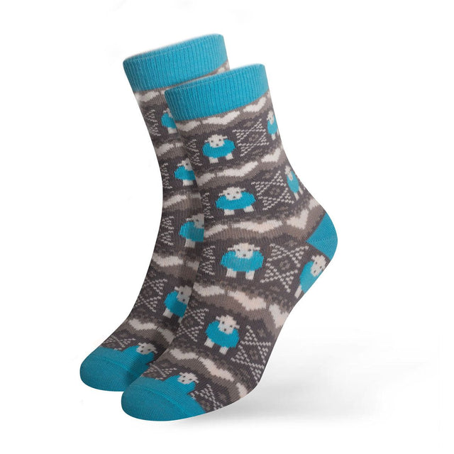 womens-blue-fair-isle-socks-the-herdy-company