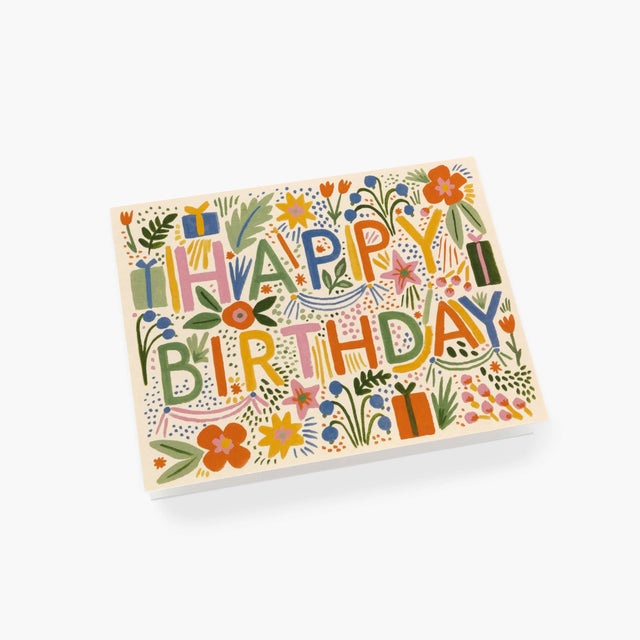 Fiesta Happy Birthday Card - Rifle Paper Co