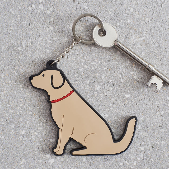 Golden Retriever Dog Keyring - Sweet William