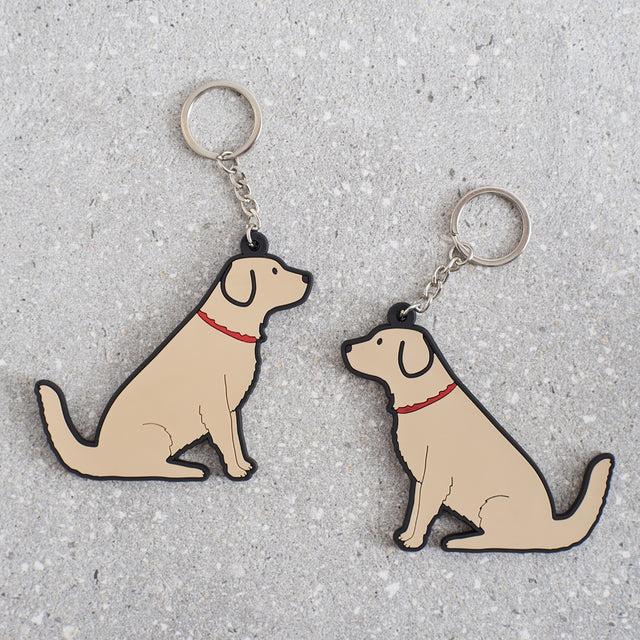 Golden Retriever Dog Keyring - Sweet William