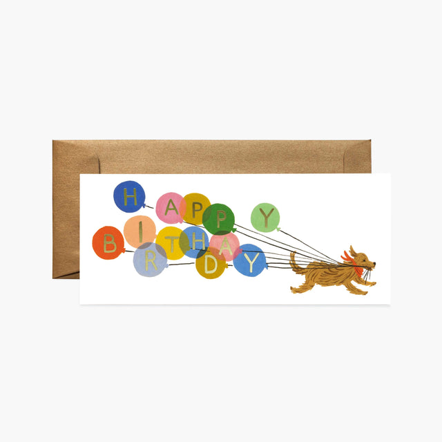 Birthday Balloon Happy Birthday Card - Rifle Paper Co
