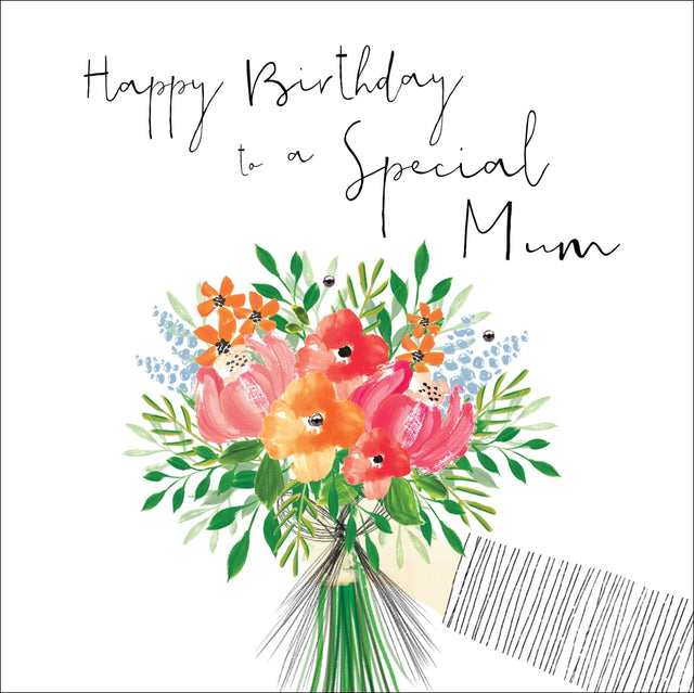 Happy Birthday to a Special Mum - Hedgerow - Handcrafted Card Company