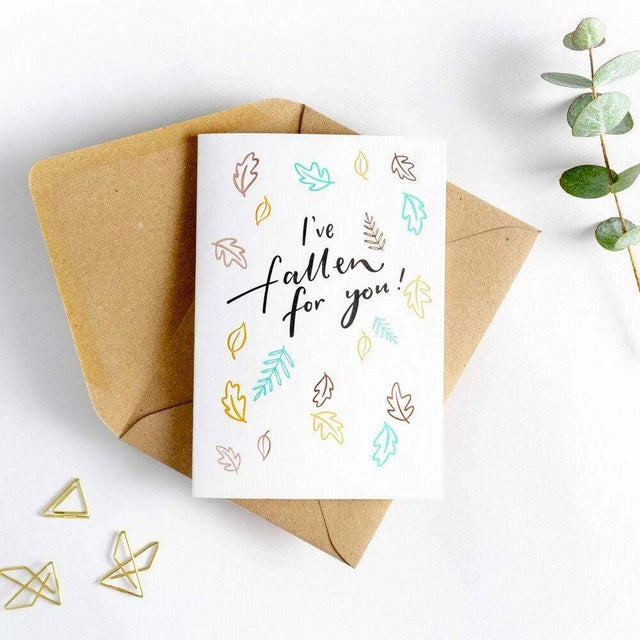 I've Fallen For You Card - Hunter Paper Co