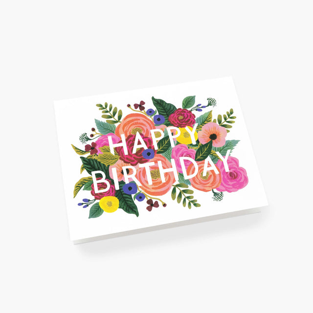 Juliet Rose Happy Birthday Card - Rifle Paper Co