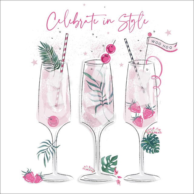 Celebrate In Style Card - Morella - Handcrafted Card Company