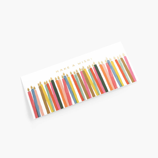 Make A Wish Candles Birthday Card - Rifle Paper Co