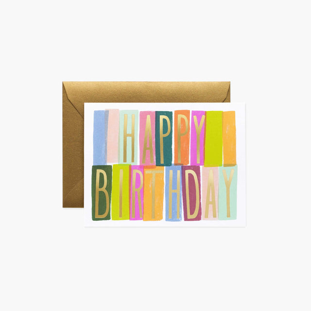 Mérida Happy Birthday Card - Rifle Paper Co