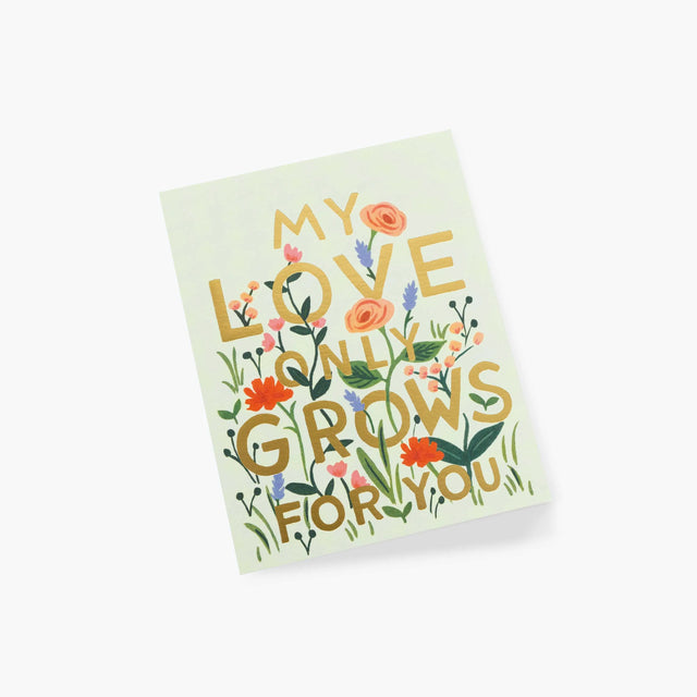 My Love Only Grows For You - Rifle Paper Co