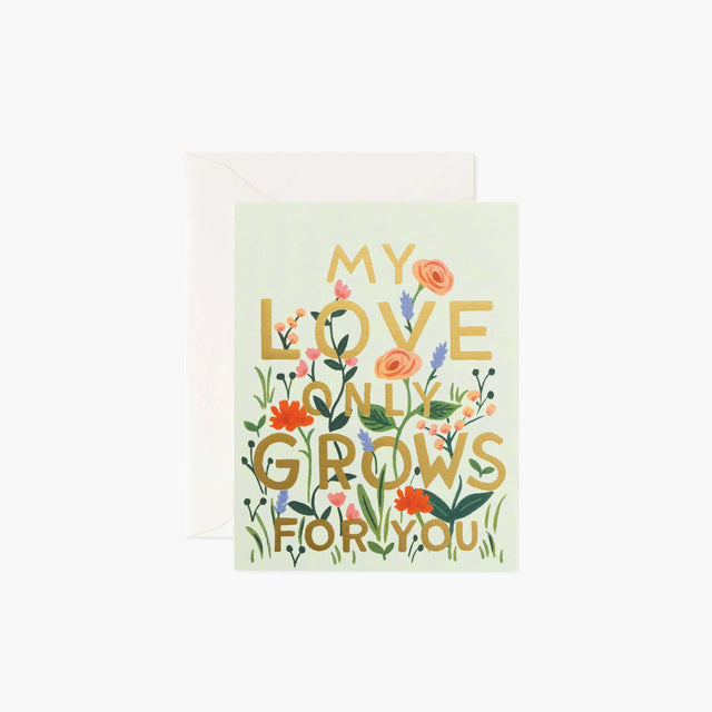My Love Only Grows For You - Rifle Paper Co