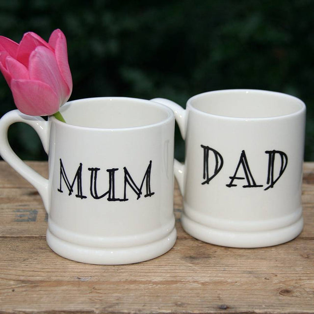 Mum Mug - Black Script - Sweet William Design