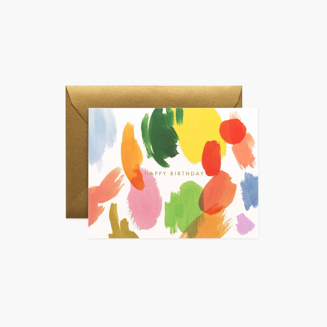 Palette Happy Birthday Card - Rifle Paper Co