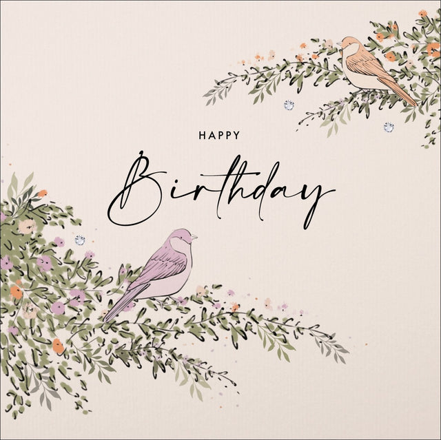 bird-on-branch-birthday-card-petite-provence-handcrafted-card-company