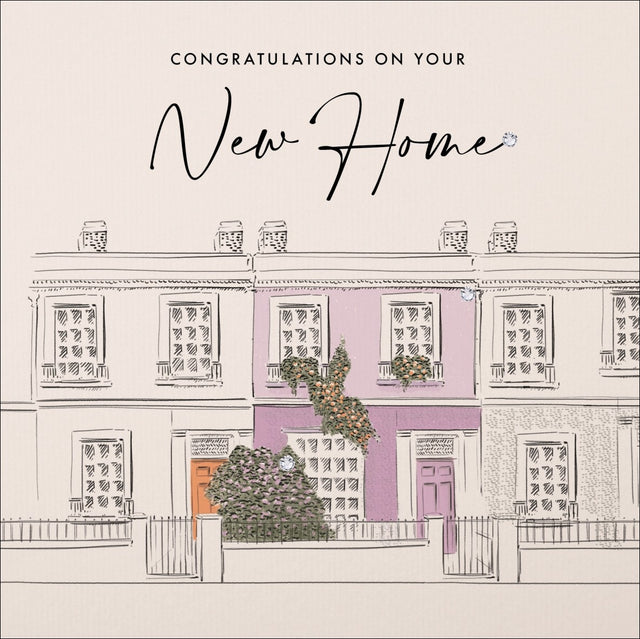 Congratulations New Home Card: Petite Provence- Handcrafted Card Company