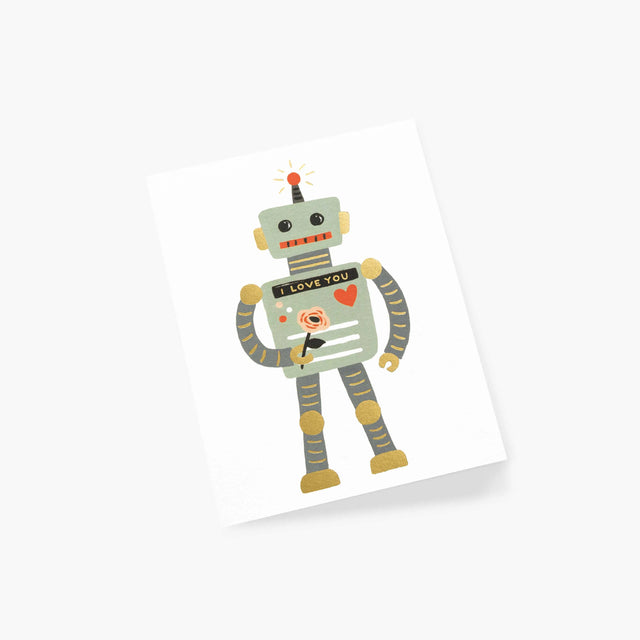 Robot I Love You Valentine's Card - Rifle Paper Co