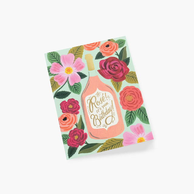 Rosé Its Your Birthday Card - Rifle Paper Co