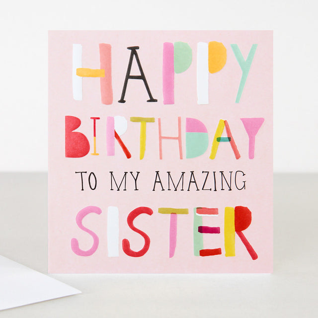 Amazing Sister Birthday Card - Caroline GardnerAmazing Samazing-sister-birthday-card-caroline-gardner