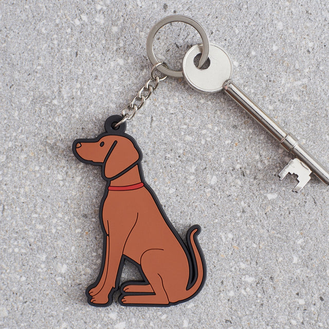 Vizsla Dog Keyring - Sweet William