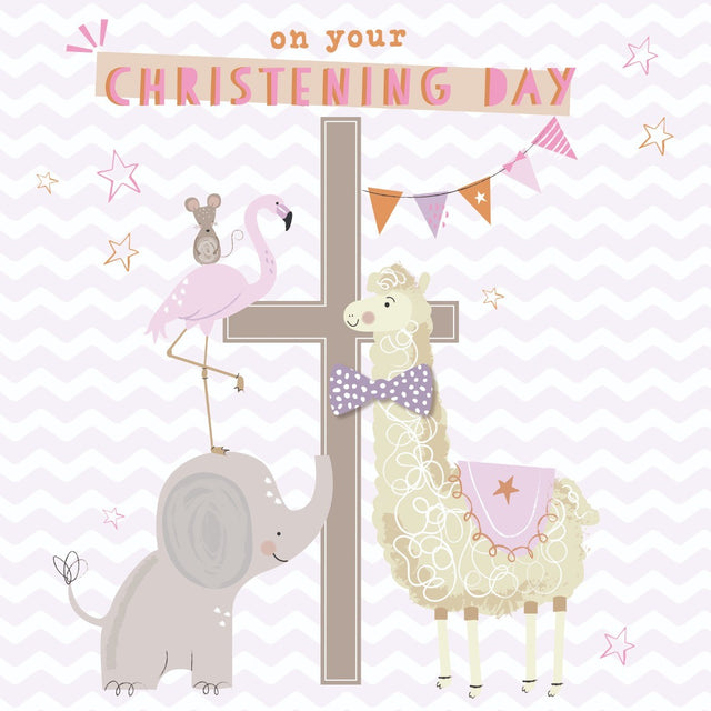 On Your Christening Day - Wild Adventures - Handcrafted Card Company