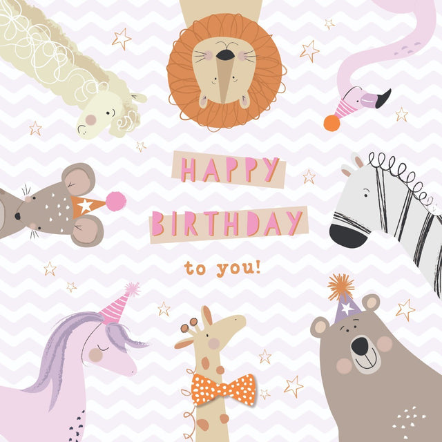 Party Animals - Wild Adventures - Handcrafted Card Company