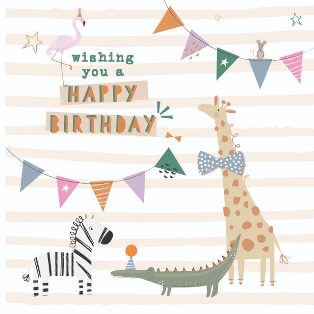 BirthdaySafari - Wild Adventures - Handcrafted Card Company