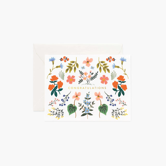 Wildwood Congratulations Card - Rifle Paper Co