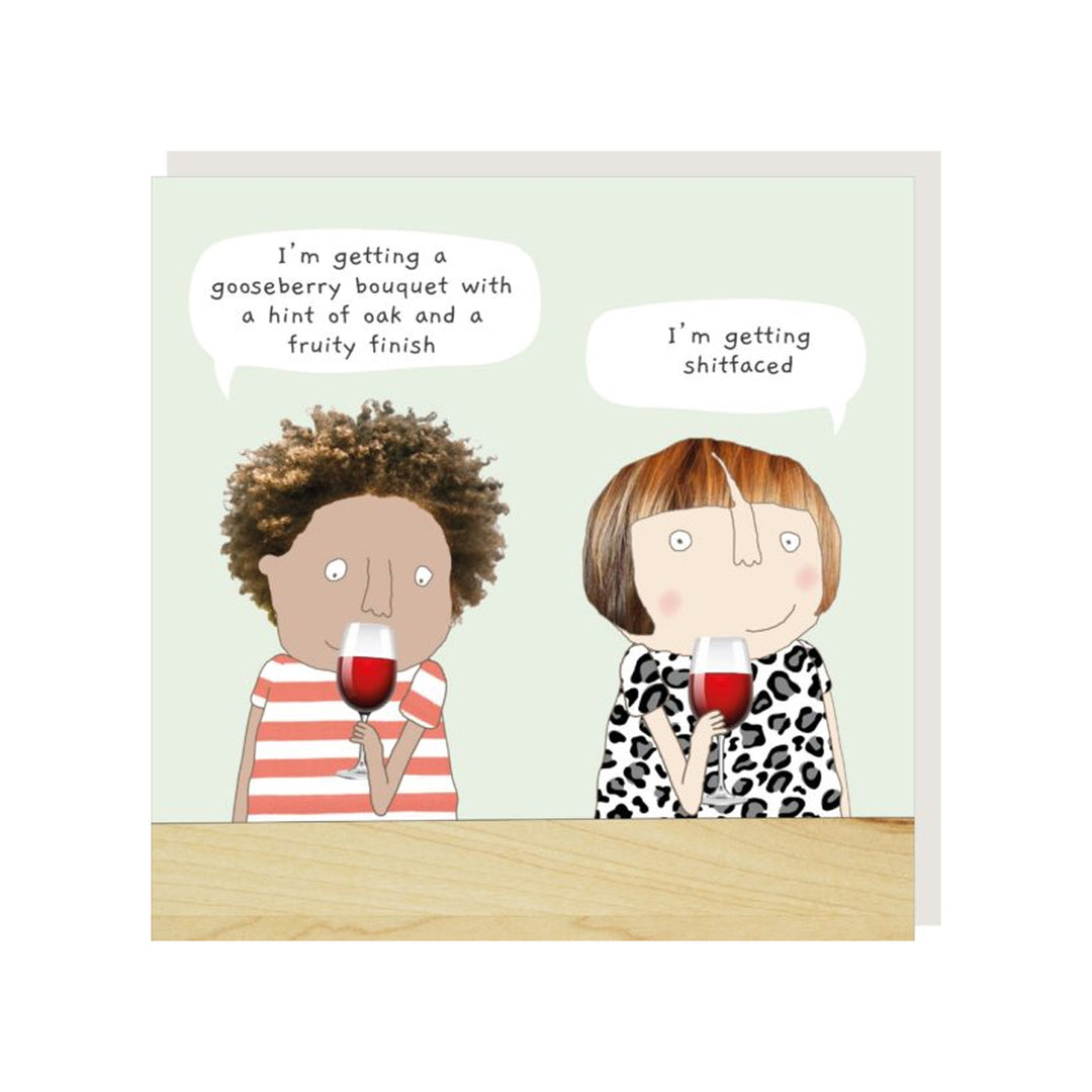 Wine Tasting Card - Rosie Made A Thing - Daisy Chain Gift Company