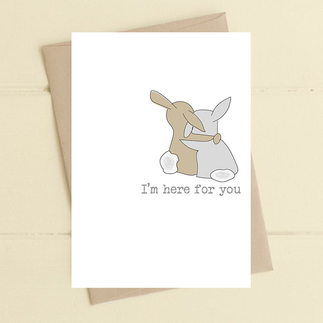  I'm Here For You Card - Dandelion Stationery