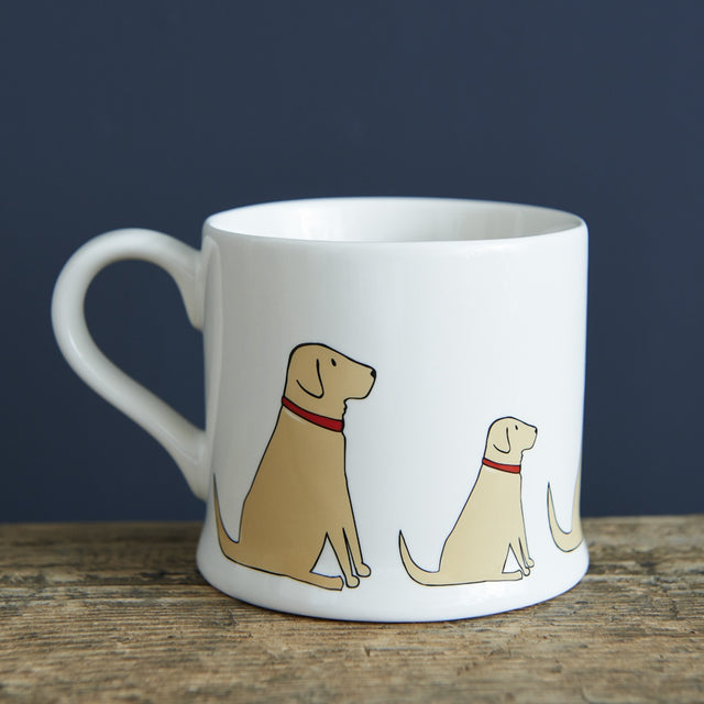Yellow Labrador Dog Mug Gift - Sweet William